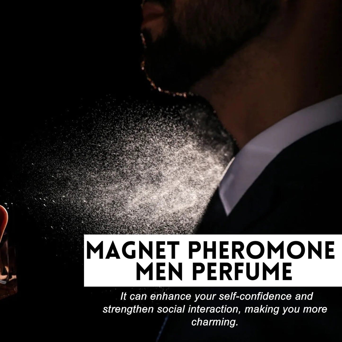 Roxelis 50ml Magnet Pheromone Perfume Men Women Lasting Fragrance Release Charming Dating Atmosphere