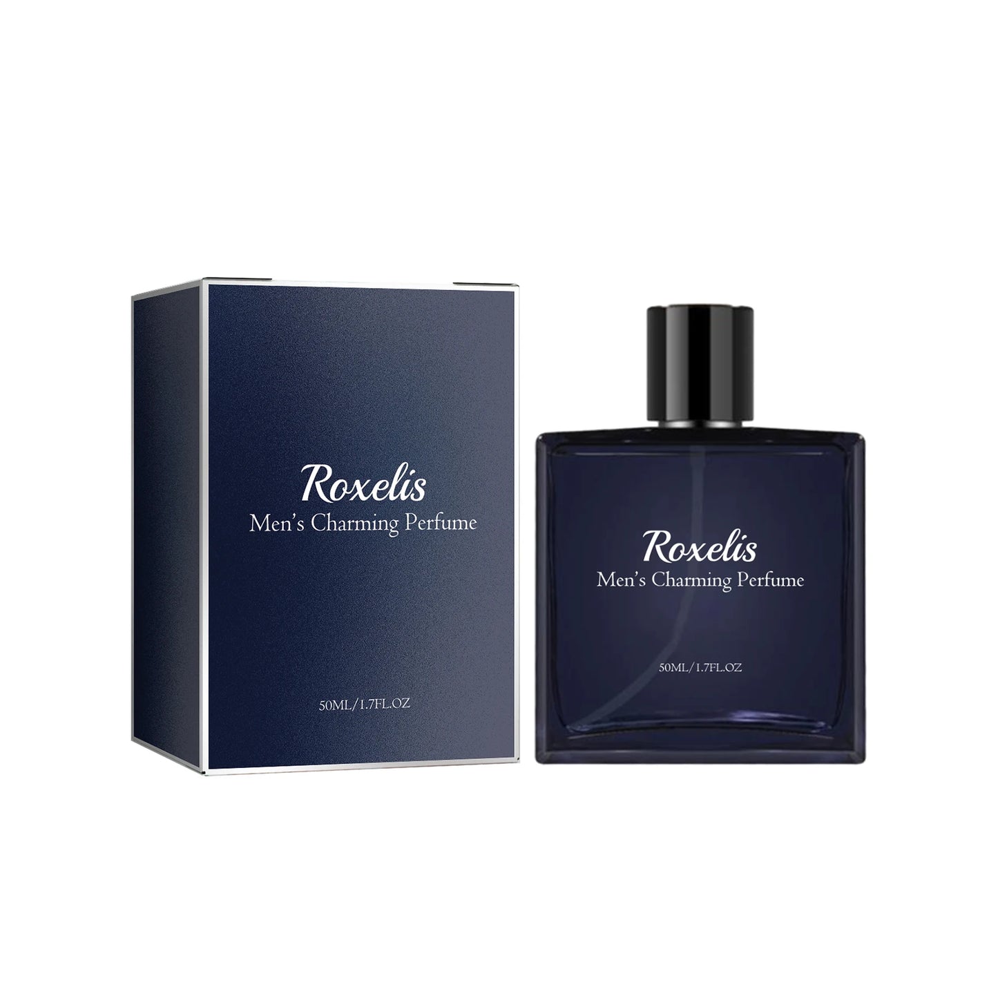 Roxelis 50ml Men Glamour Perfume Spray Cologne Light Fragrance Fresh Pheromone Romantic  Charming Perfume