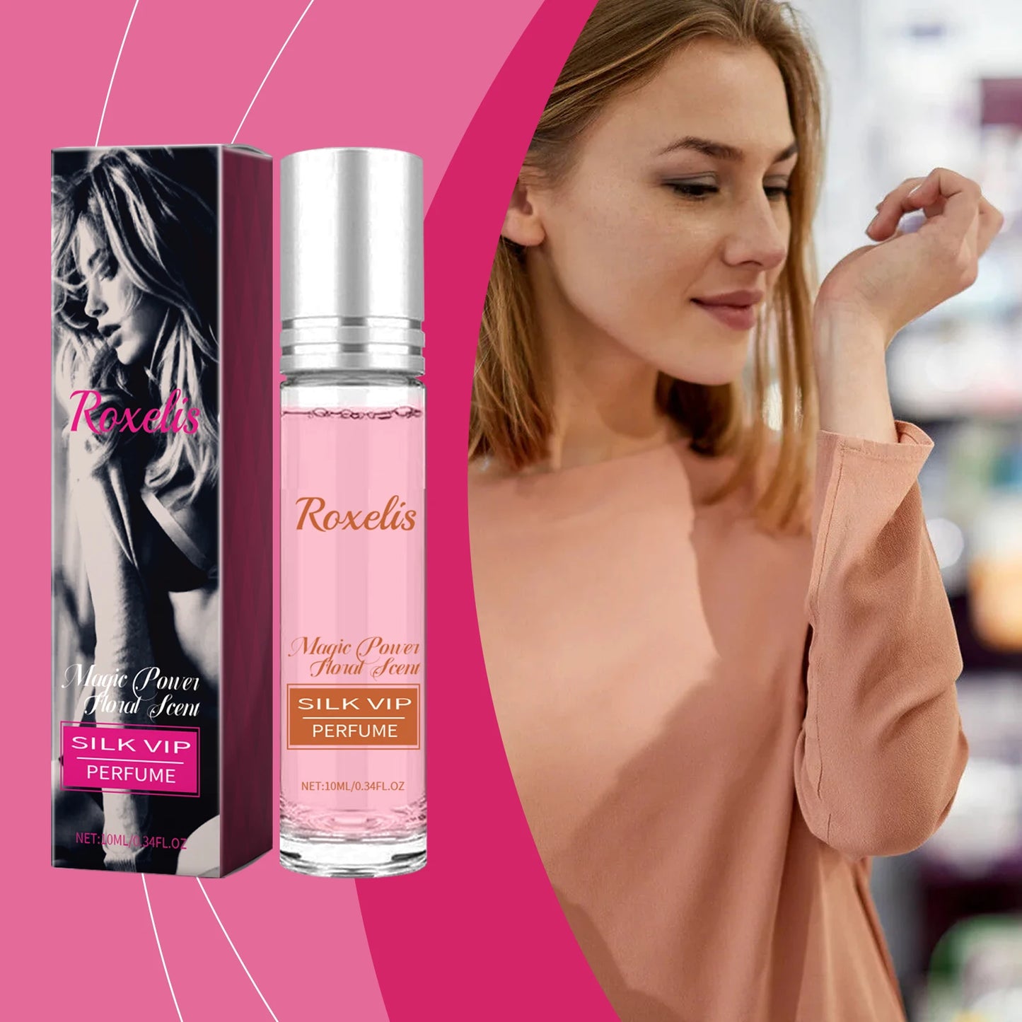Roxelis Ball Floral Perfume Last Fragrance Portable  Charming   Pheromone Fragrance Perfume