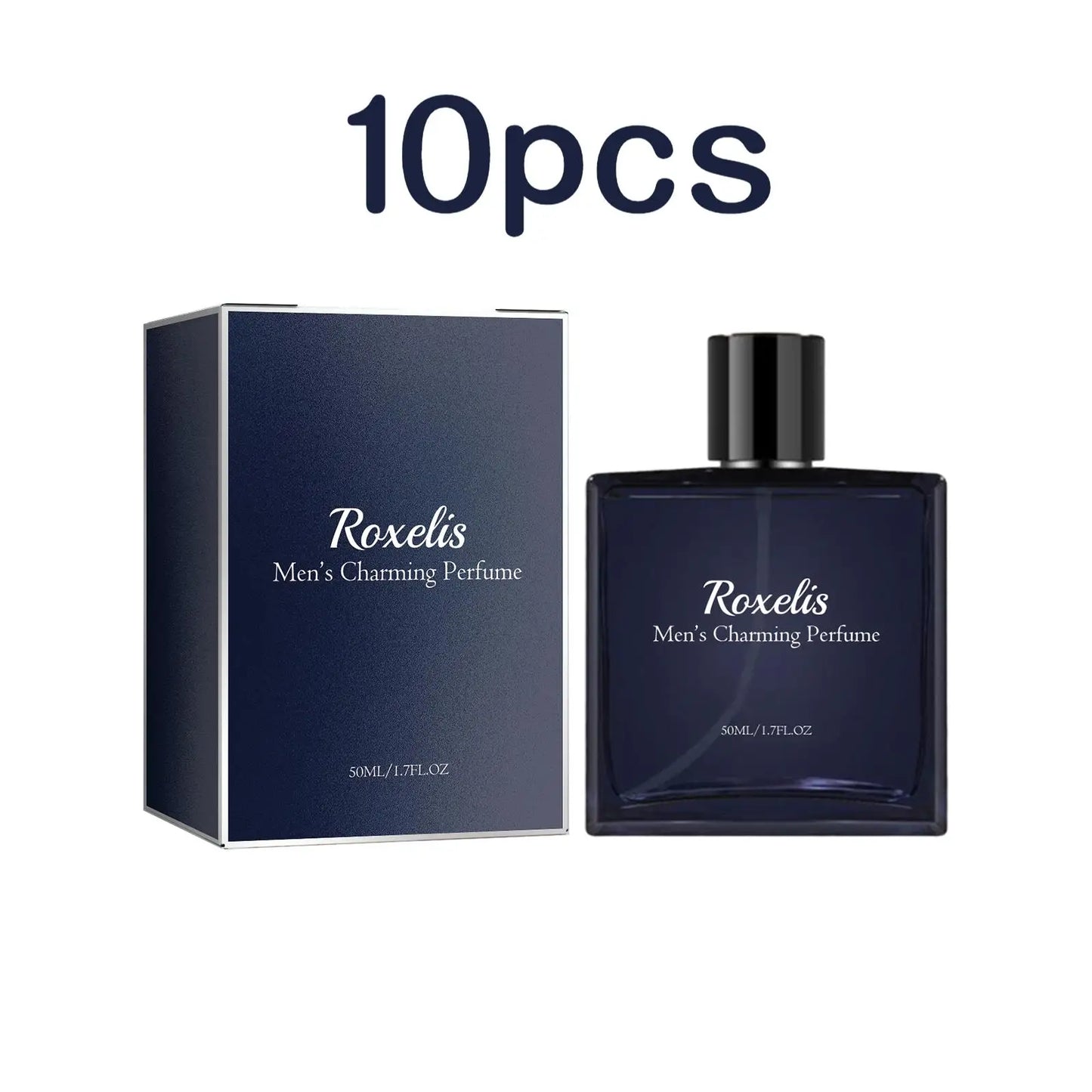 Roxelis 50ml Men Glamour Perfume Spray Cologne Light Fragrance Fresh Pheromone Romantic  Charming Perfume