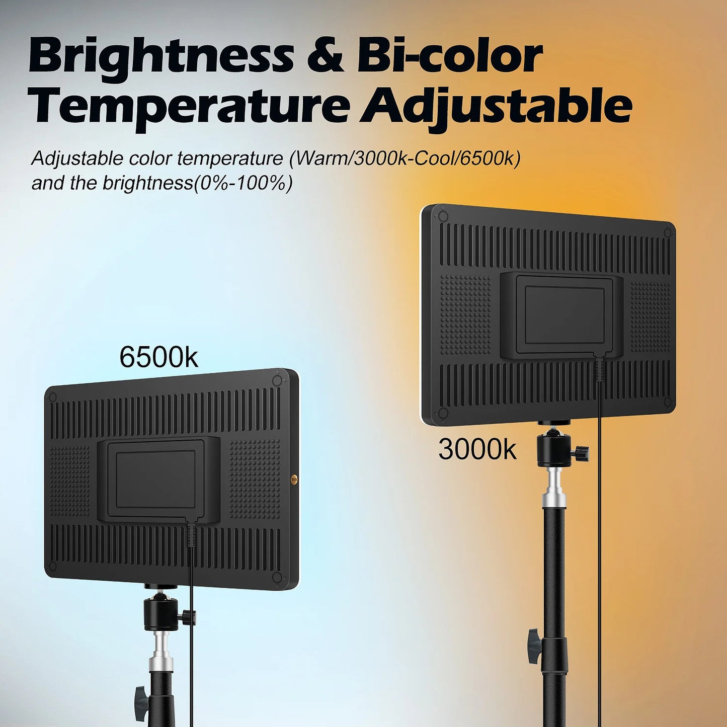 LED Video Conference Photography Lighting Selfie  Photo Studio Lamp With Tripod for Shoot Live Streaming