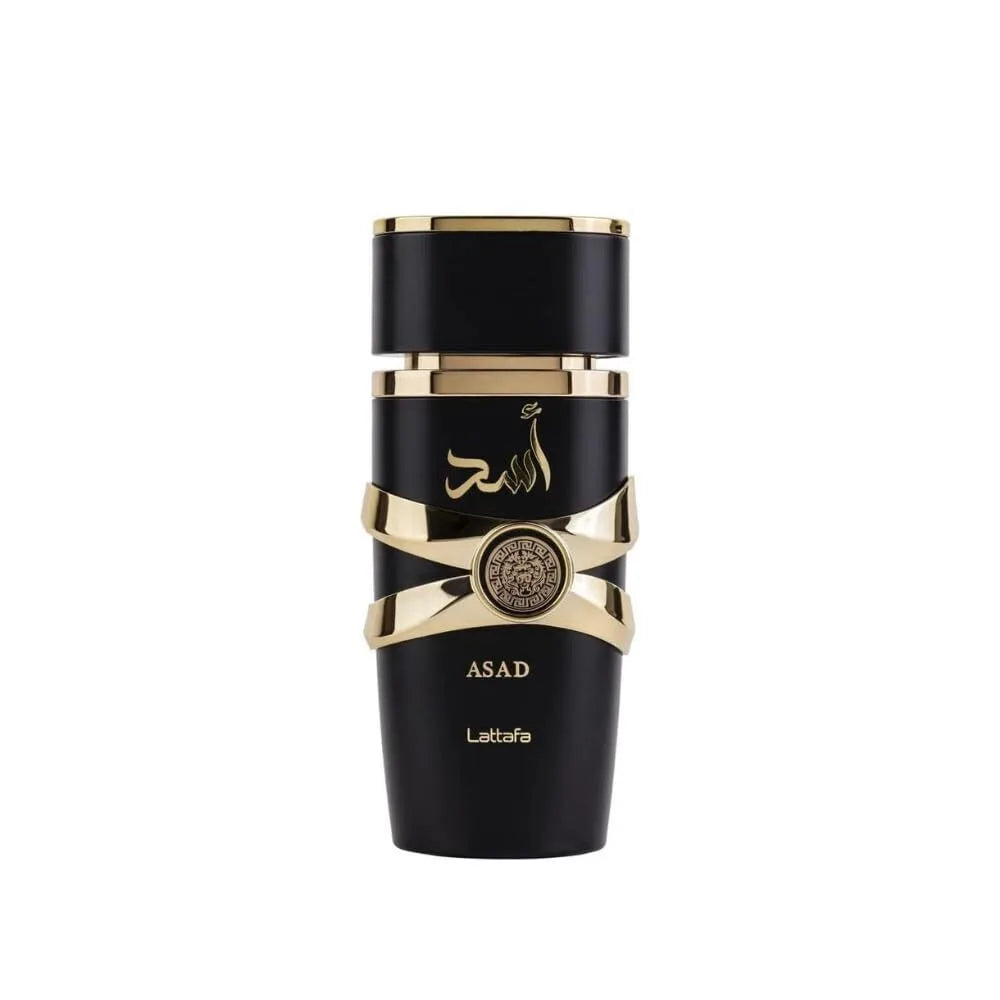 Lattafa Perfumes Black Edition Asad For Unisex  Spray, 3.4 Ounce Long-Lasting Floral Scent Best Gift