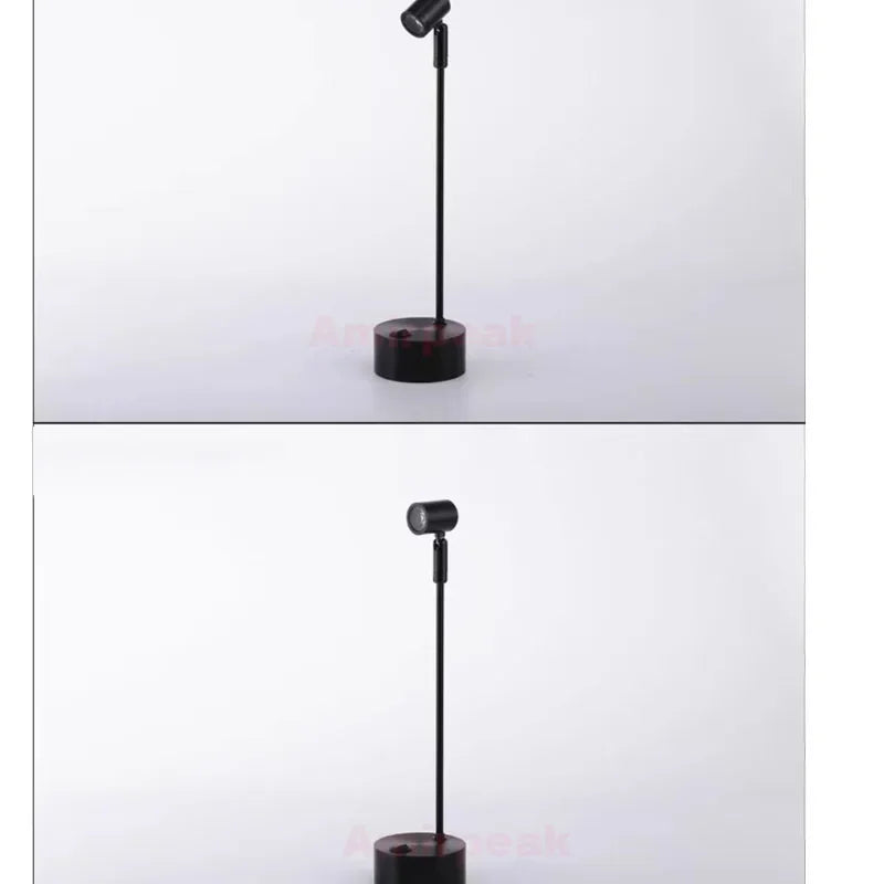 LED Dry Battery Spotlights Jewelry Counter Display Cabinet 3w Wedding AAA Battery Pole Small Spotlights