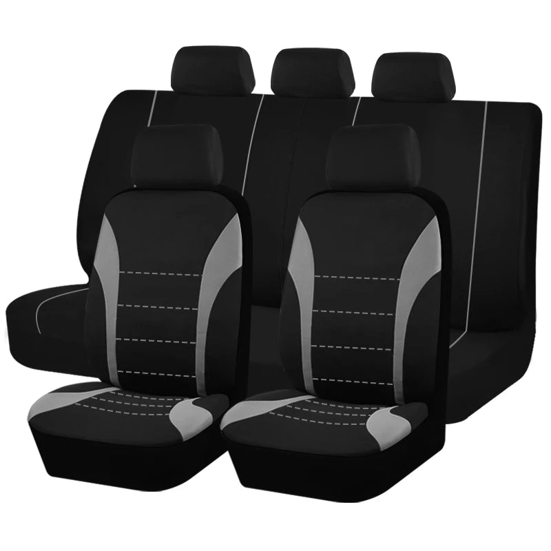 AUTO PLUS Car Seat Covers Universal Size Seat Covers Fit For Most SUV Car Truck Airbag Compatible Car Seat Cushion