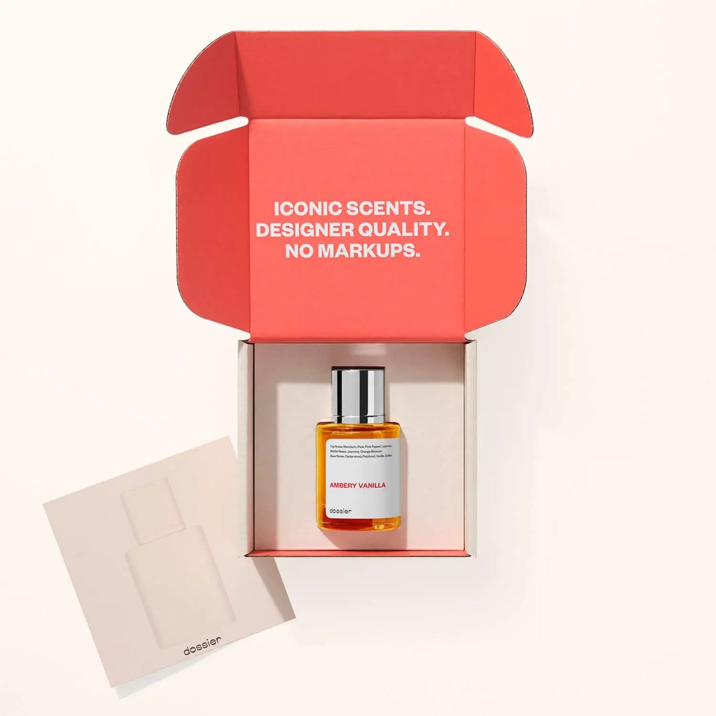 Dossier - Ambery Vanilla 1.7Oz (50ml)  - Inspired by Y S.L's B.lack O.pium - Long-lasting Fragrance - Feminine