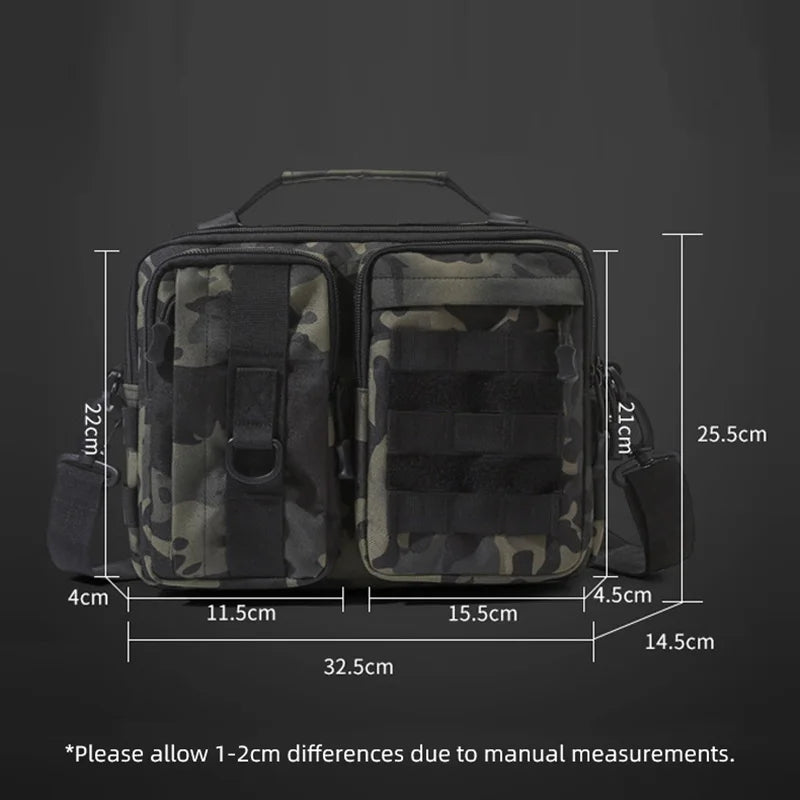Trekking Tactical Handbags Shoulder Bag Camping Hiking Travel Climbing Fishing Sling Crossbody Molle Bag