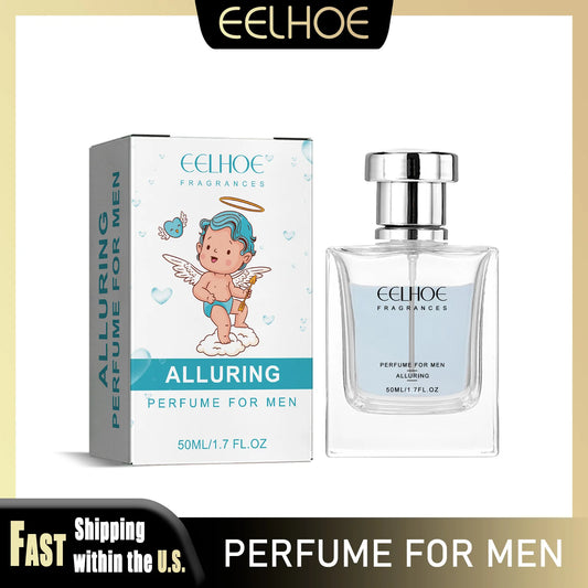 EELHOE 50ml Cupid Men's Pheromone Hypnosis Long Lasting Perfume Rich Fragrance Of Man To Attract Women Pure Smell Body Spray