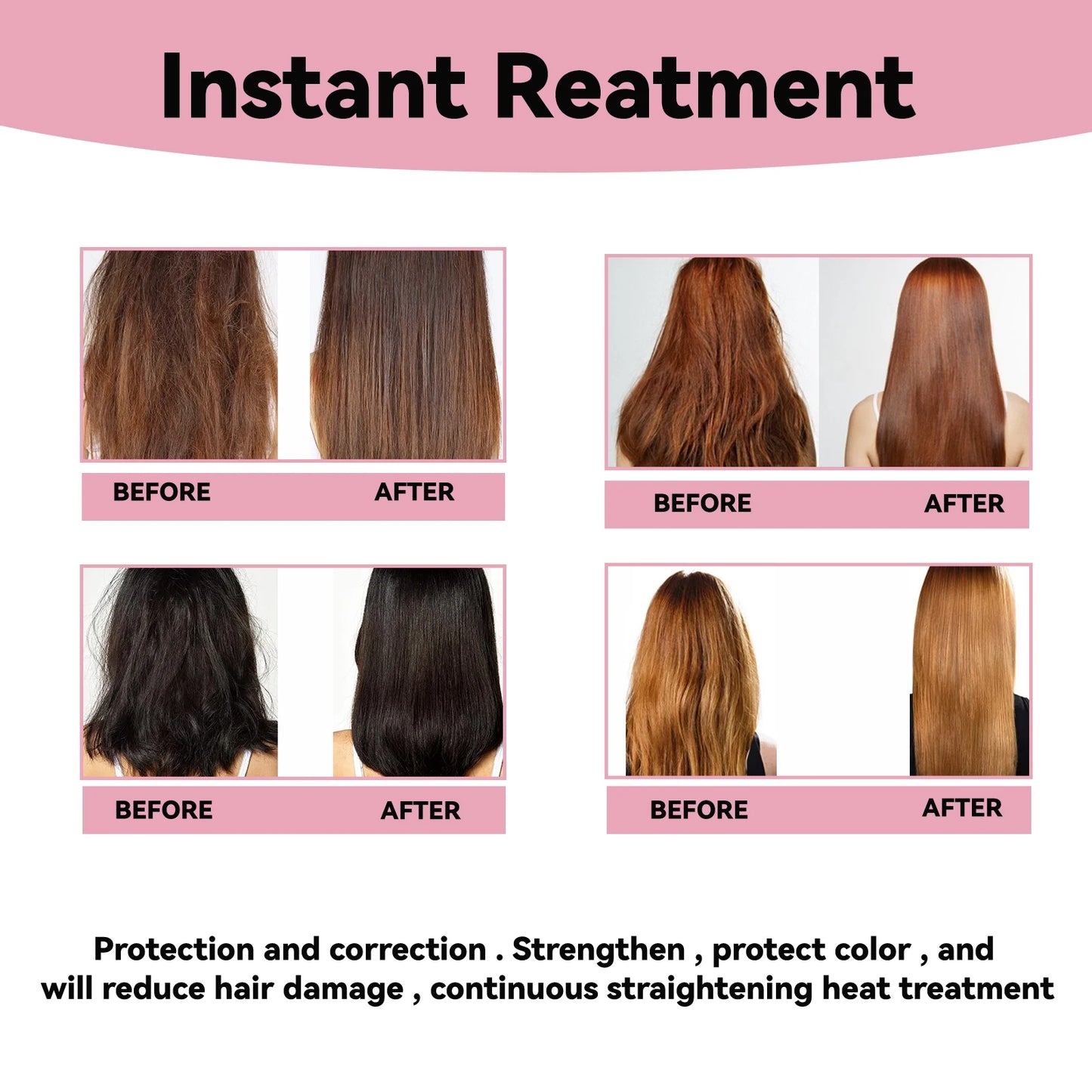 150ml Straightening Hair Care Cream With Hair Comb Straightening Cream for Smooth and Nourishing  Dry Hair