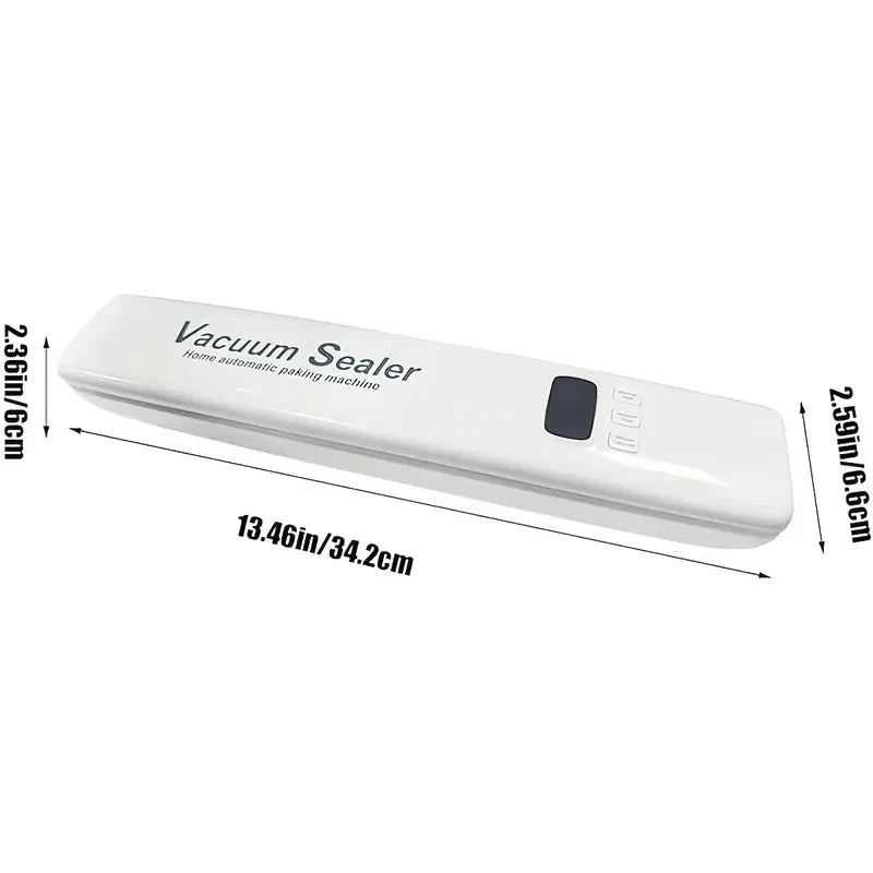 Machine Food Vacuum Sealer Automatic Air Sealing System For Food Dry And Wet Food Modes Compact Design
