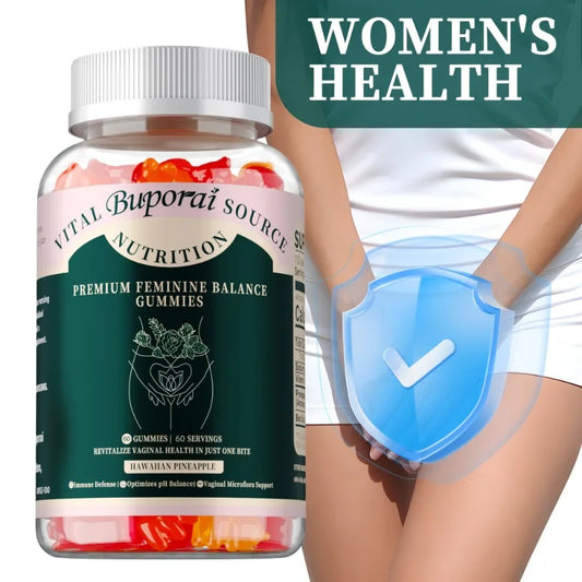 Premium Feminine Gummies - Regulate Physiological Balance, Promote Digestion, Enhance Immunity - 60pcs