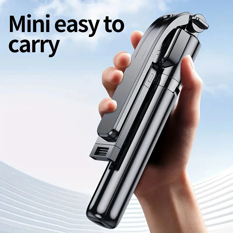 W&O C01 Telescopic Selfie Stick Tripod Monopod Stand Mobile Phone Support Wireless Gimbal Stabilizer Holder