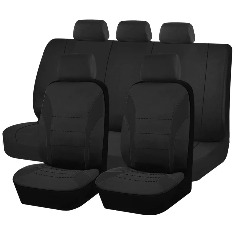 AUTO PLUS Car Seat Covers Universal Size Seat Covers Fit For Most SUV Car Truck Airbag Compatible Car Seat Cushion