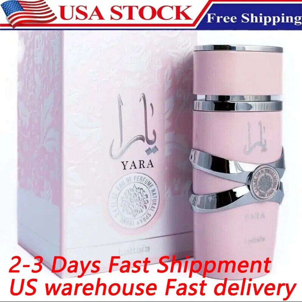 Yara by Lattafa Perfumes  - 100ml (3.4 fl oz) | - Women Long-Lasting Floral Scent