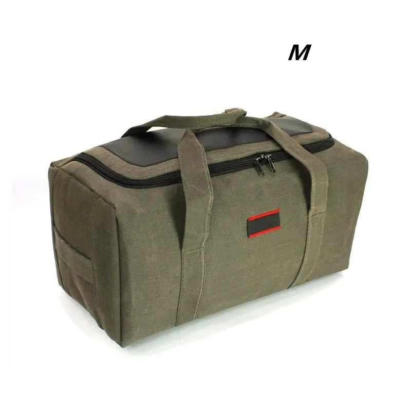 40L 60L 120L Canvas Hiking Climbing Bag Large Capacity Carrying Luggage Bag