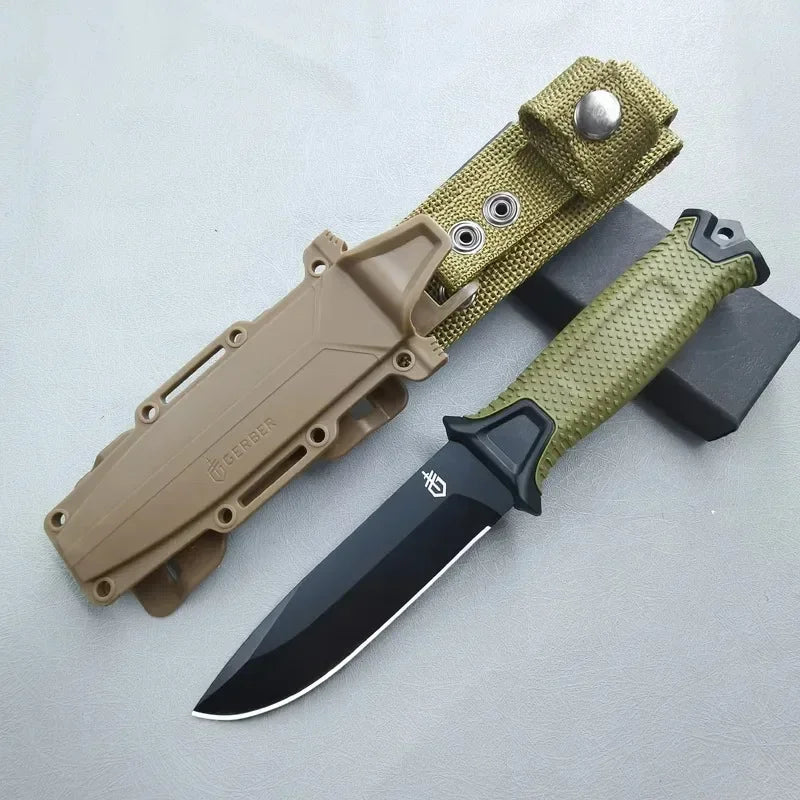 2024 Stainless Steel Outdoor Survival Knife Portable Camping Pocket Knife