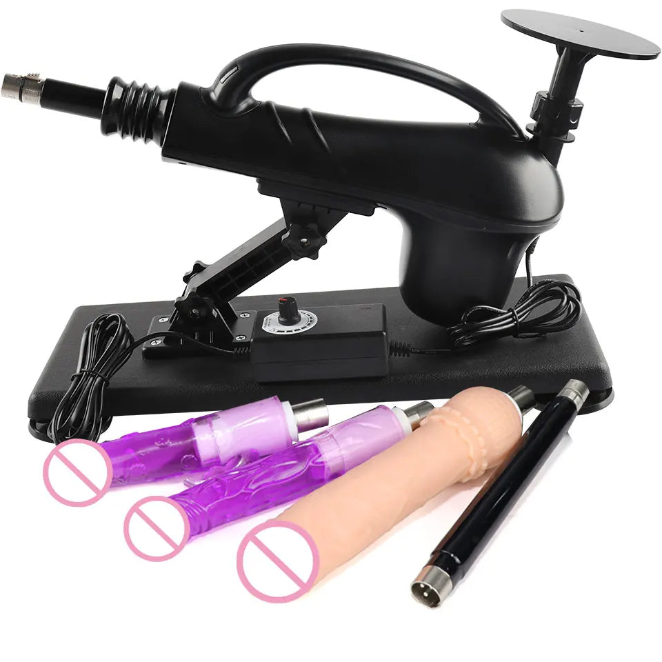 New Wireless Control Sex Machine for Woman Adjustable Masturbating Pumping SexTooys for Men Adult Toys Upgrade Vibrator Dildo