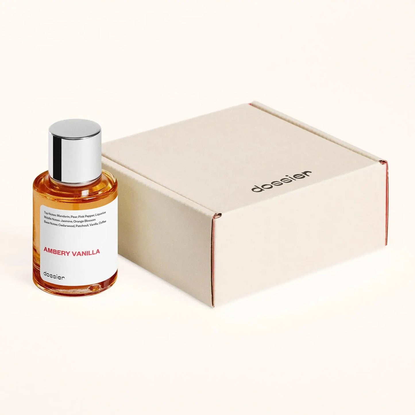 Dossier - Ambery Vanilla 1.7Oz (50ml)  - Inspired by Y S.L's B.lack O.pium - Long-lasting Fragrance - Feminine