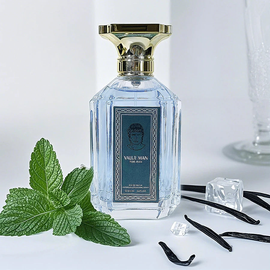 100ML 3.4FL.OZ Men's Perfume - Fougere Notes Fresh Spicy Fragrance Inspired by Ero Eau de Parfum