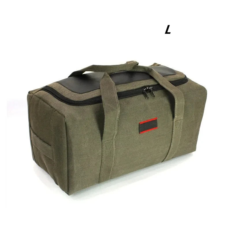 40L 60L 120L Canvas Hiking Climbing Bag Large Capacity Carrying Luggage Bag