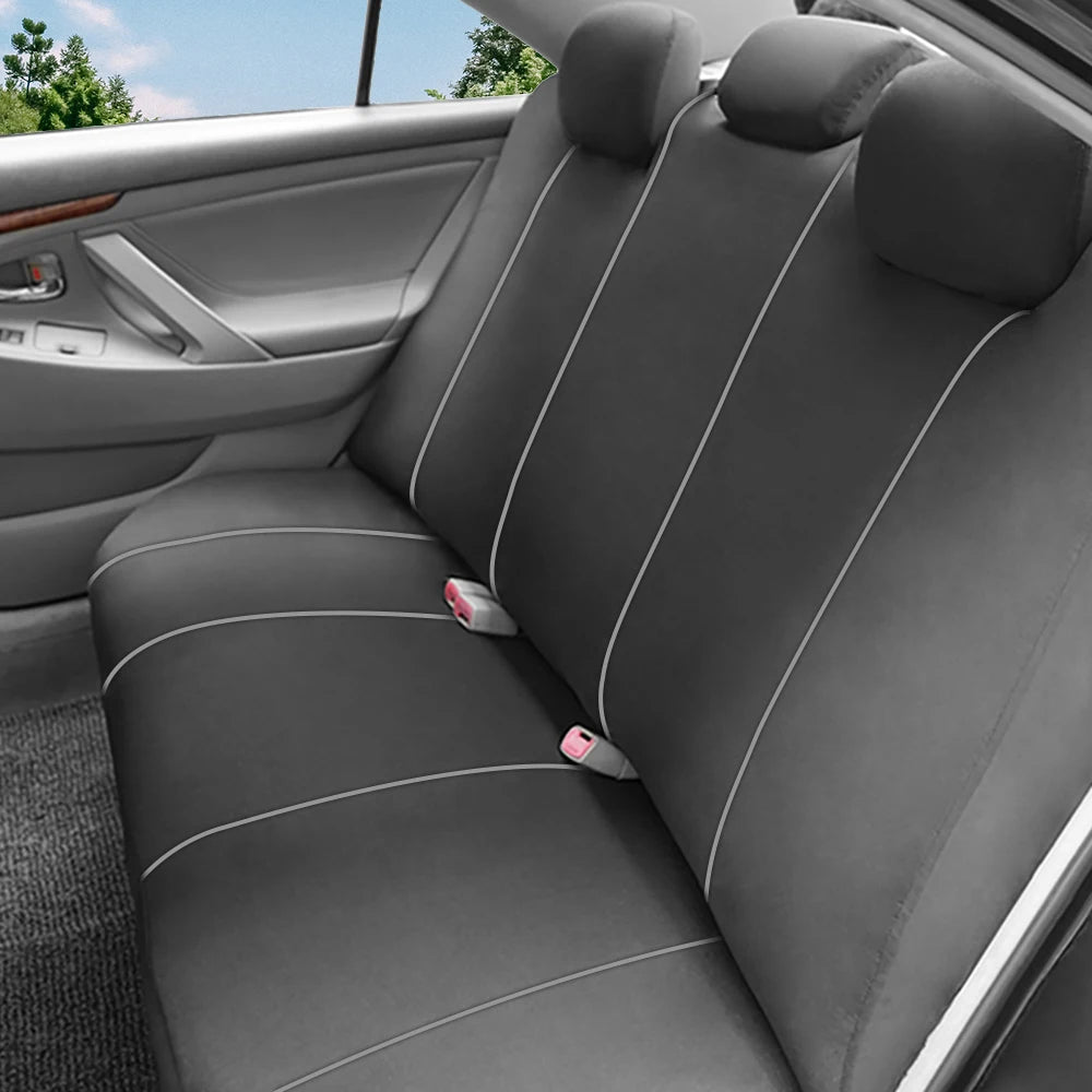AUTO PLUS Car Seat Covers Universal Size Seat Covers Fit For Most SUV Car Truck Airbag Compatible Car Seat Cushion