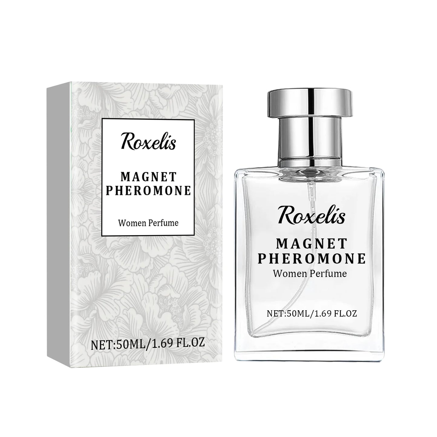 Roxelis 50ml Magnet Pheromone Perfume Men Women Lasting Fragrance Release Charming Dating Atmosphere