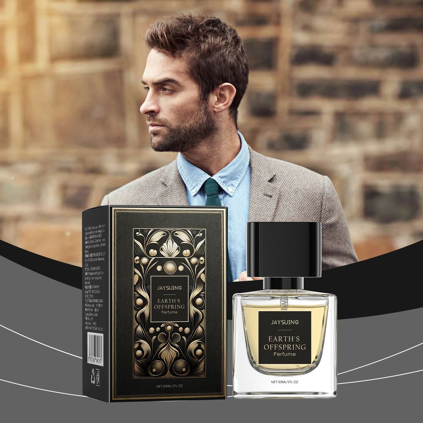 Cologne Men Fragrance Flirting Romantic  Confidence Fresh Aromatic Scent Earth Essence Pheromone Perfume Mist