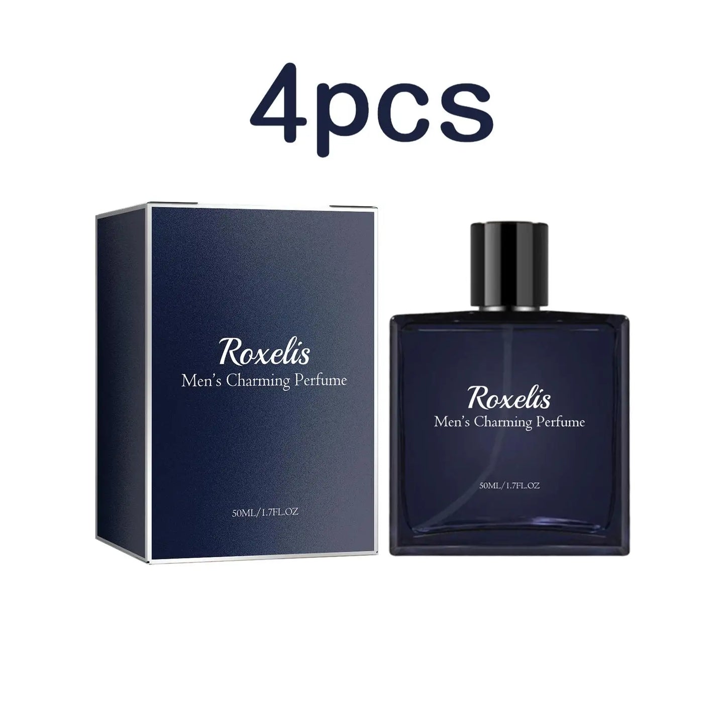 Roxelis 50ml Men Glamour Perfume Spray Cologne Light Fragrance Fresh Pheromone Romantic  Charming Perfume