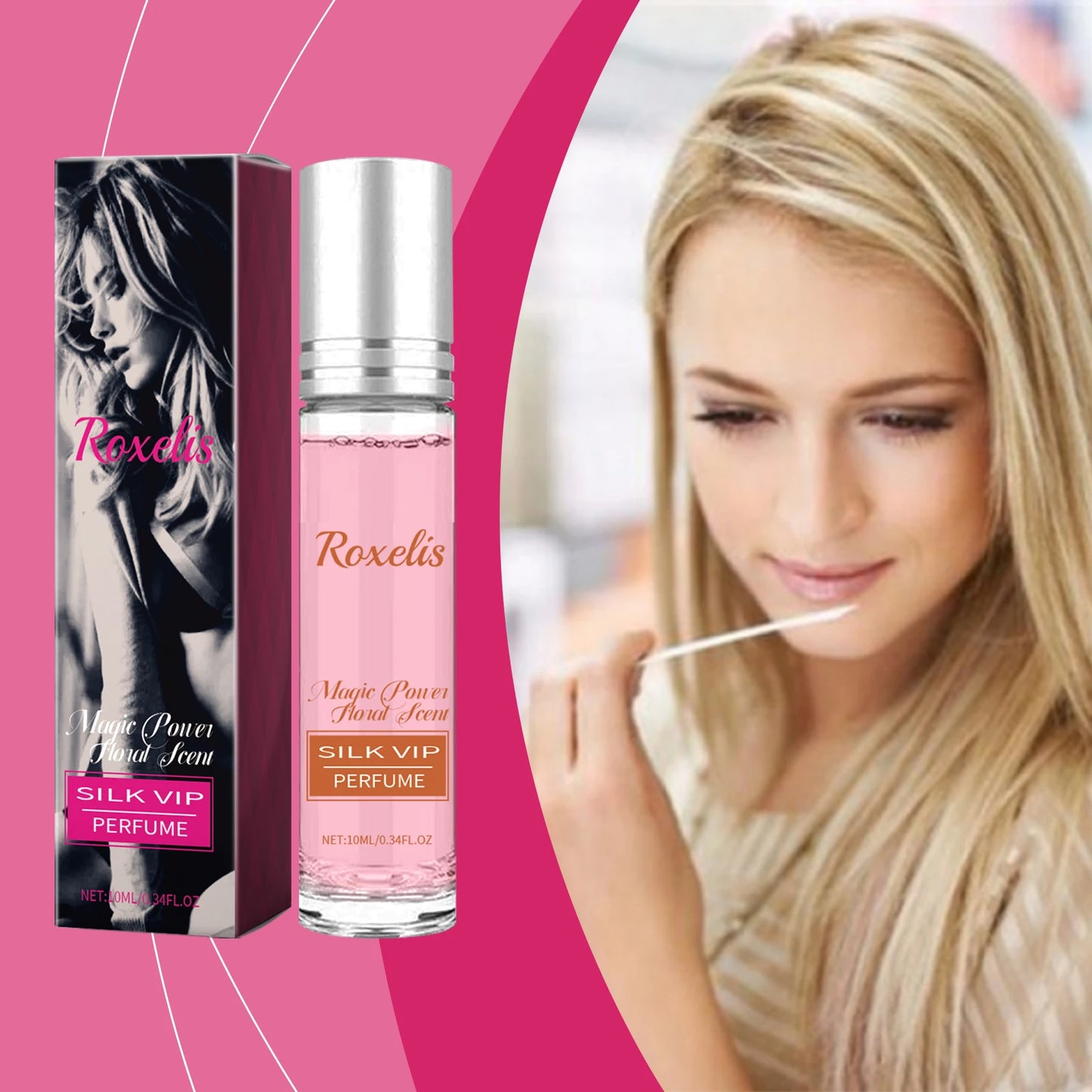 Roxelis Ball Floral Perfume Last Fragrance Portable  Charming   Pheromone Fragrance Perfume