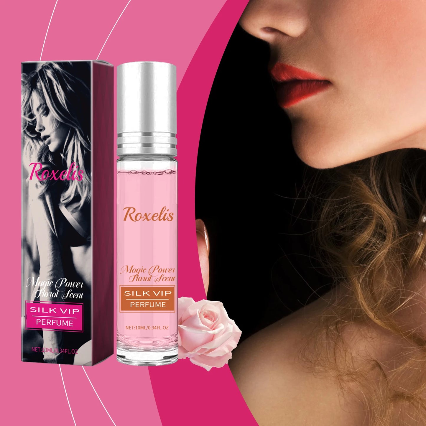 Roxelis Ball Floral Perfume Last Fragrance Portable  Charming   Pheromone Fragrance Perfume
