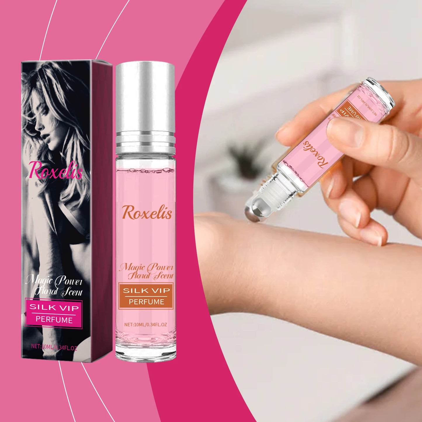 Roxelis Ball Floral Perfume Last Fragrance Portable  Charming   Pheromone Fragrance Perfume