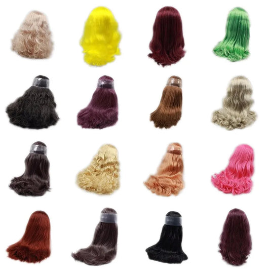 RBL ICY DBS Blyth Doll  Scalp Wigs Including The Hard Endoconch Dome OB24 ANIME GIRL