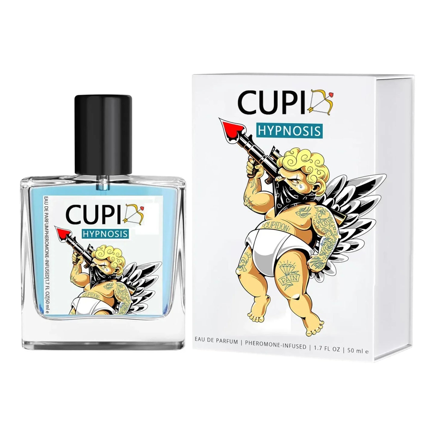 50ML Cupid Hypnosis Perfume Long Lasting Pheromone light Fragrance Perfume Cologne for Men and Women