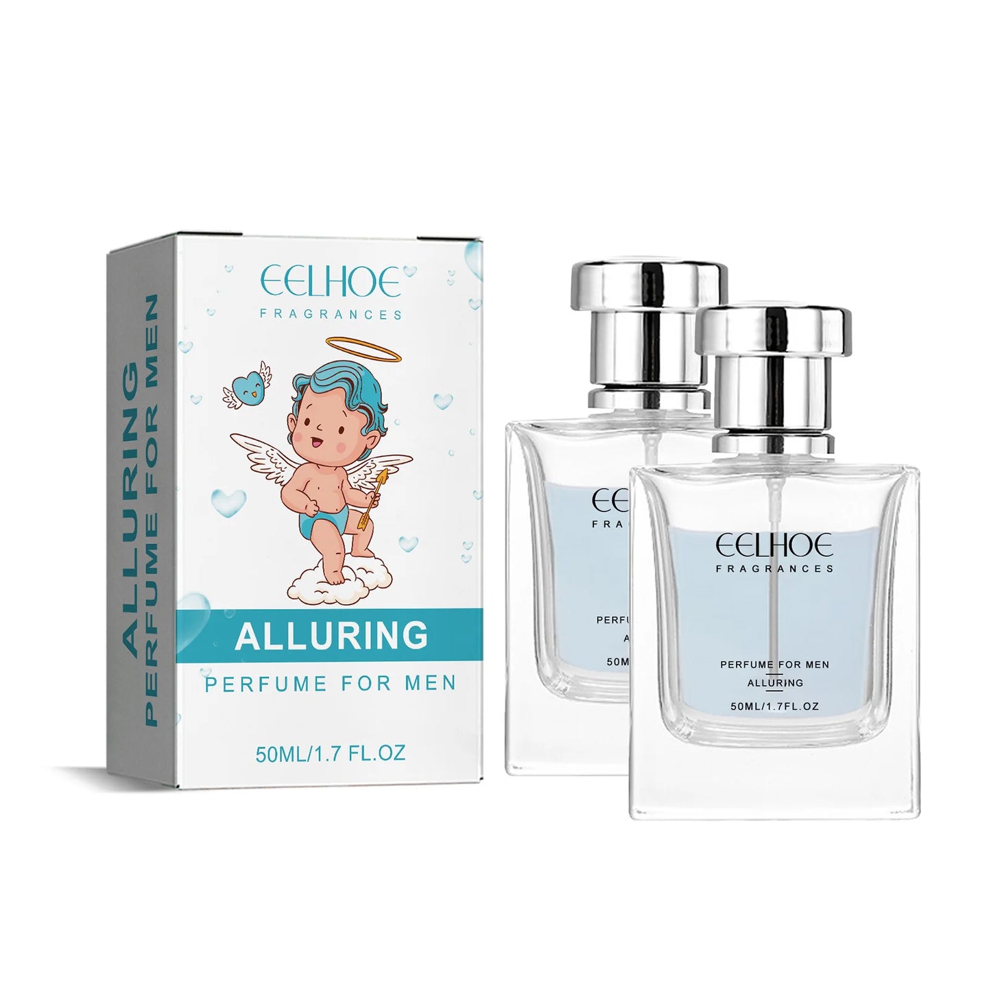 EELHOE 50ml Cupid Men's Pheromone Hypnosis Long Lasting Perfume Rich Fragrance Of Man To Attract Women Pure Smell Body Spray