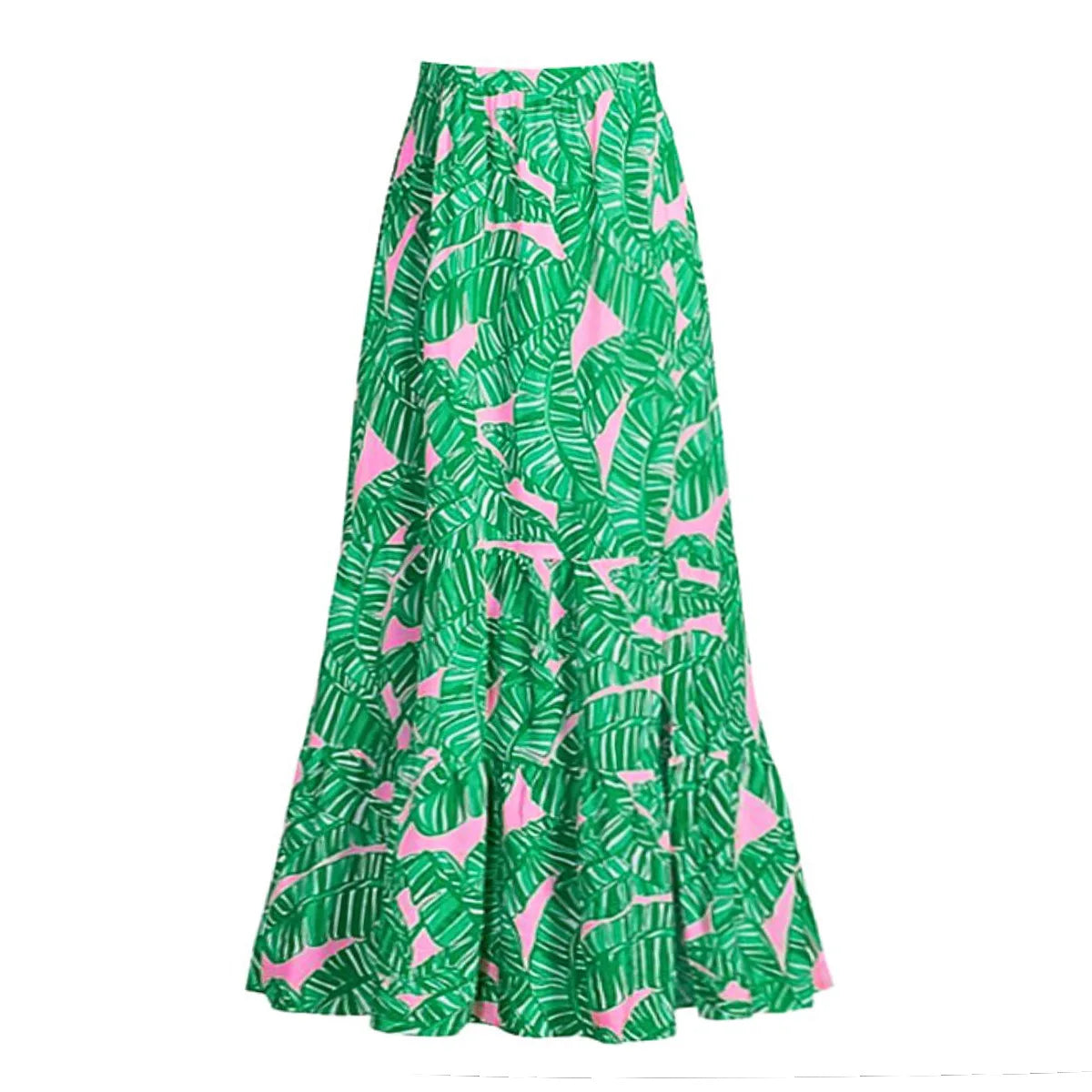 Printed Long Sleeve Swimsuit And Cover Up Sexy Swimwear Women Pink Leaves Swim Suit