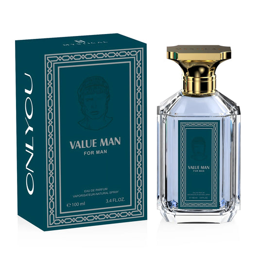 100ML 3.4FL.OZ Men's Perfume - Fougere Notes Fresh Spicy Fragrance Inspired by Ero Eau de Parfum