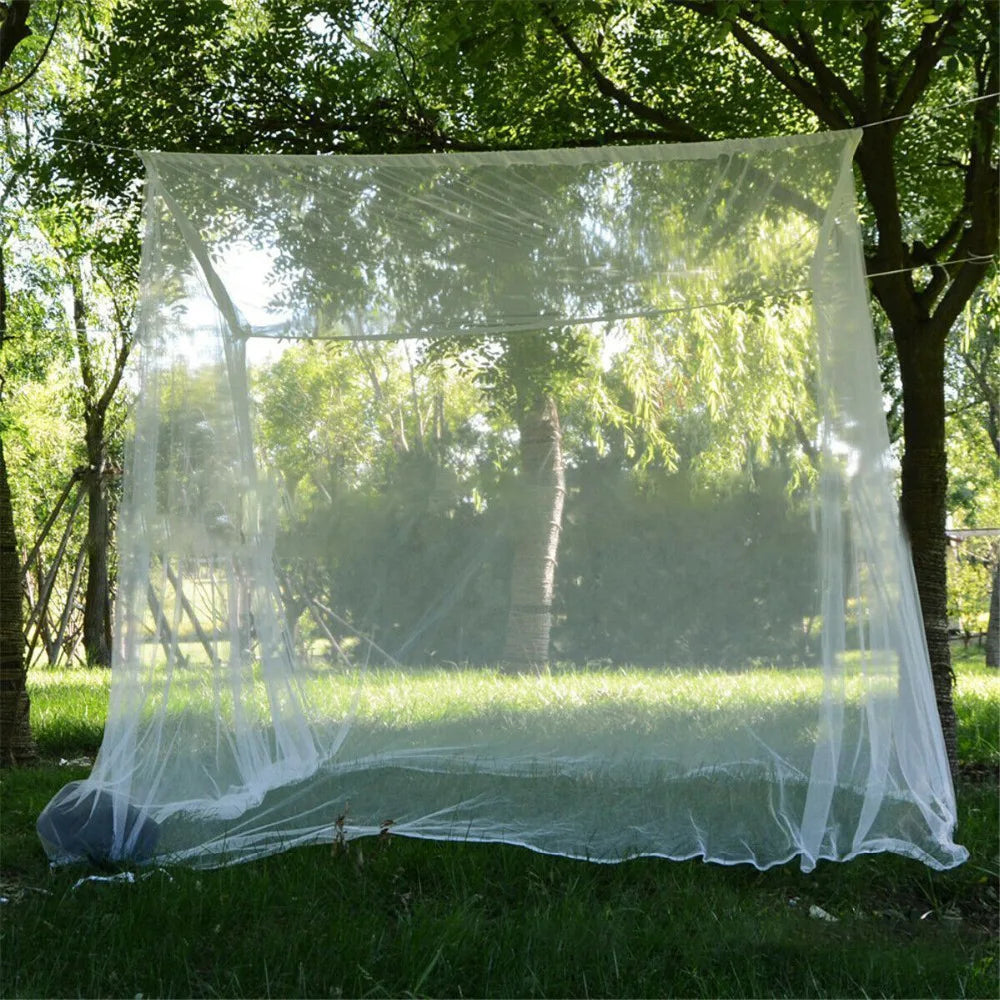 2024 Summer Home Mosquito Nets 4 Corner Post Bed Canopy Net Double Bed Lightweight Fashion Bedding Mosquito Nets