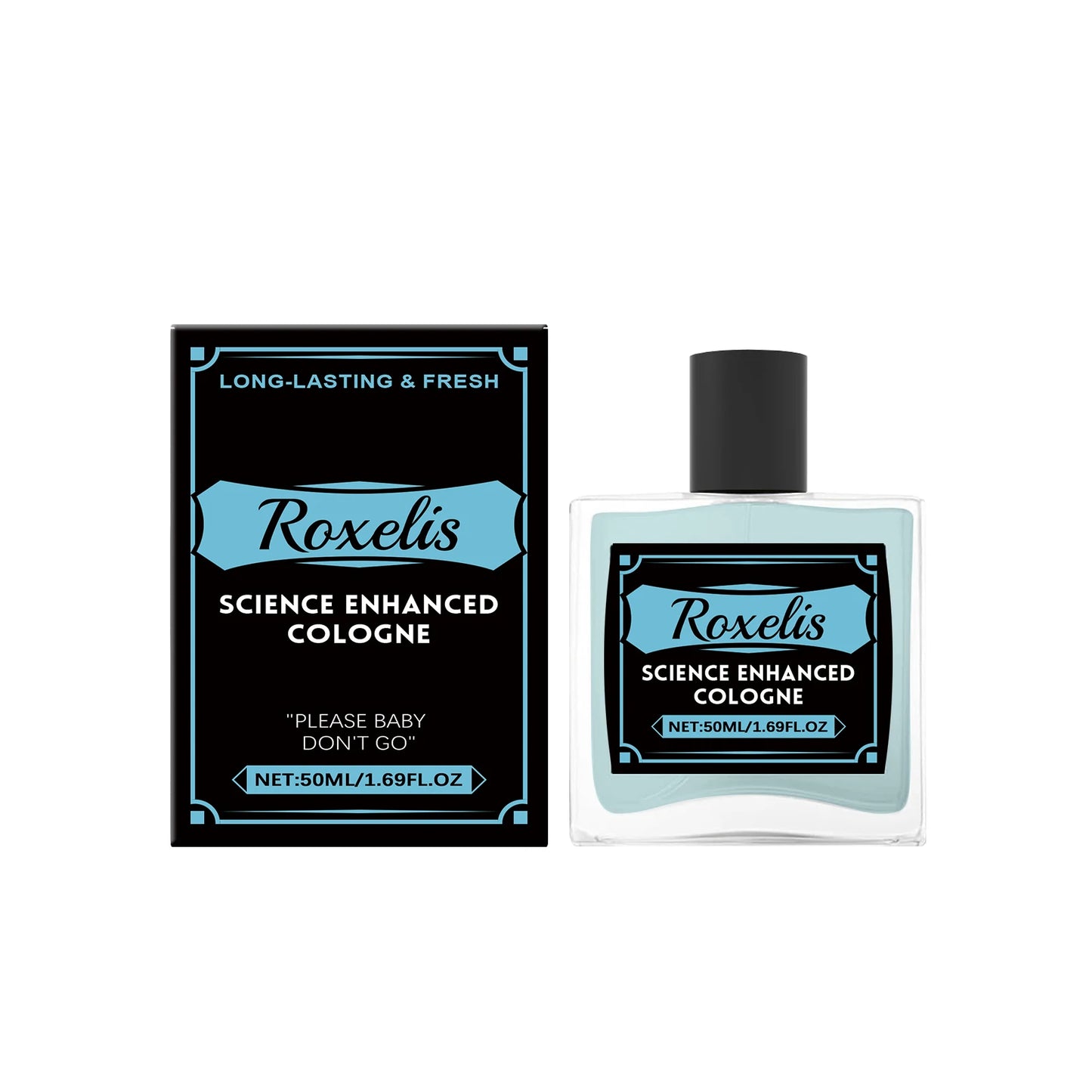 Roxelis 50ml Pheromone Cologne Perfume Mist Men Long Lasting Gentleman Charming Scent Refreshing