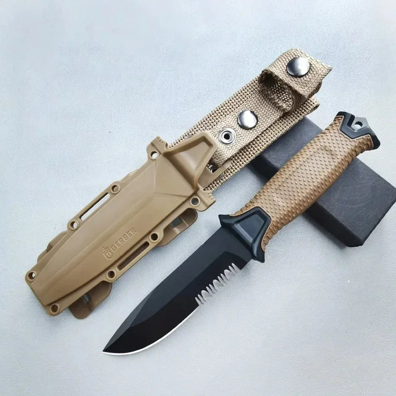 2024 Stainless Steel Outdoor Survival Knife Portable Camping Pocket Knife