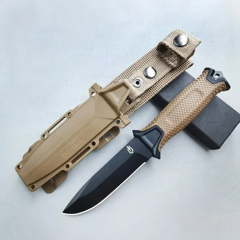2024 Stainless Steel Outdoor Survival Knife Portable Camping Pocket Knife