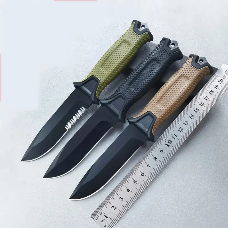 2024 Stainless Steel Outdoor Survival Knife Portable Camping Pocket Knife