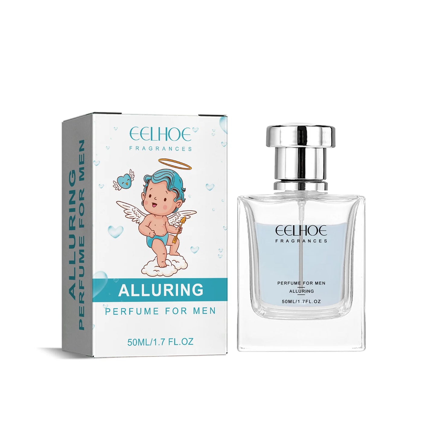 EELHOE 50ml Cupid Men's Pheromone Hypnosis Long Lasting Perfume Rich Fragrance Of Man To Attract Women Pure Smell Body Spray