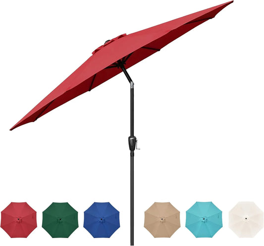 9' Outdoor Patio Umbrella, Market Table Umbrella