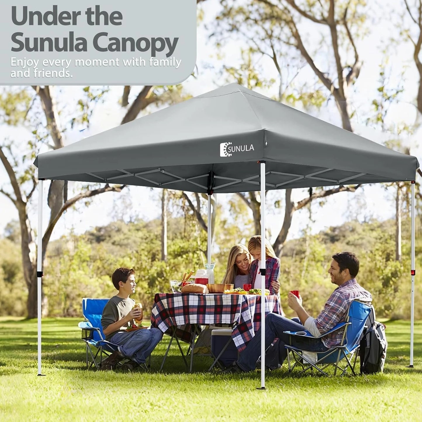 10x10 Pop Up Canopy Tent Instant Gazebo for Camping Portable Outdoor Shading Shelter  Sunula Beach Tent,