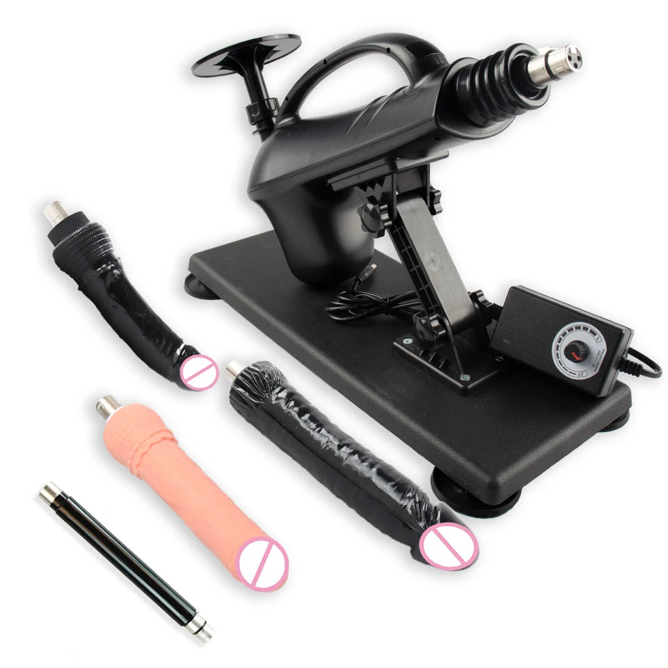 New Wireless Control Sex Machine for Woman Adjustable Masturbating Pumping SexTooys for Men Adult Toys Upgrade Vibrator Dildo