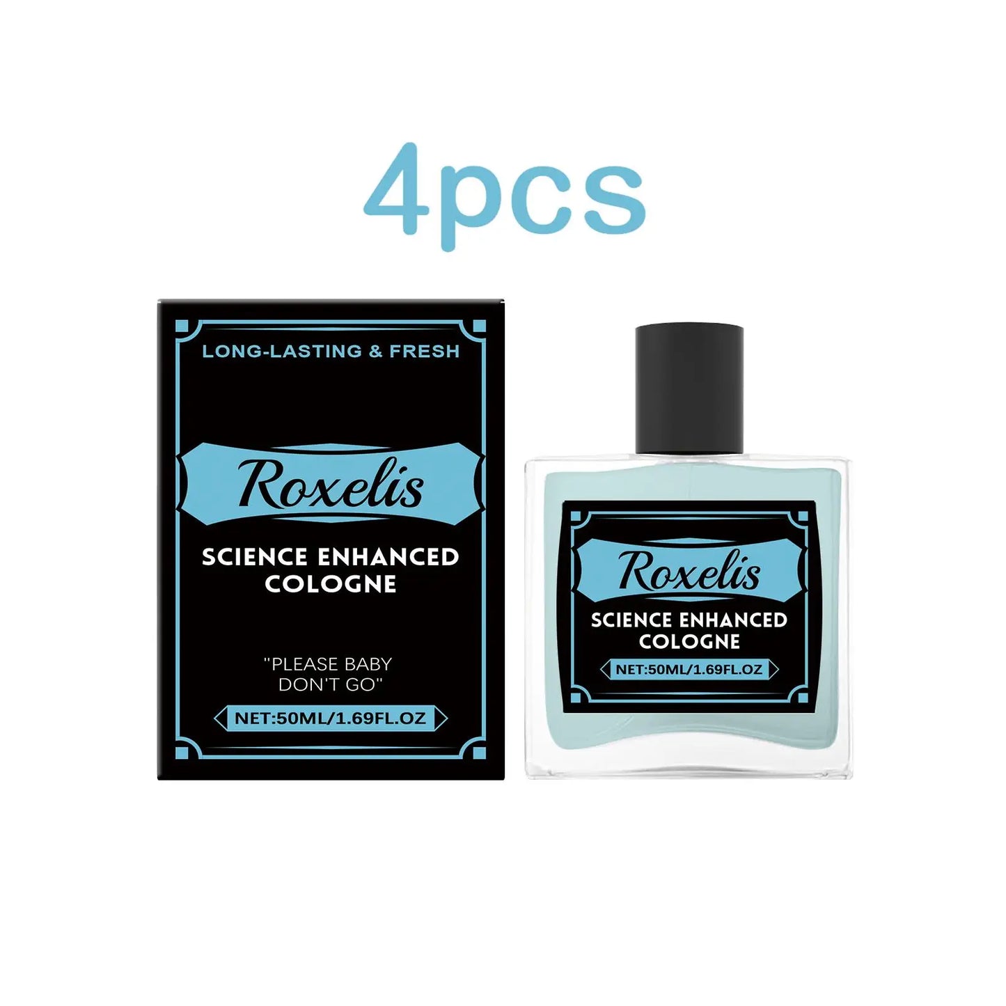 Roxelis 50ml Pheromone Cologne Perfume Mist Men Long Lasting Gentleman Charming Scent Refreshing
