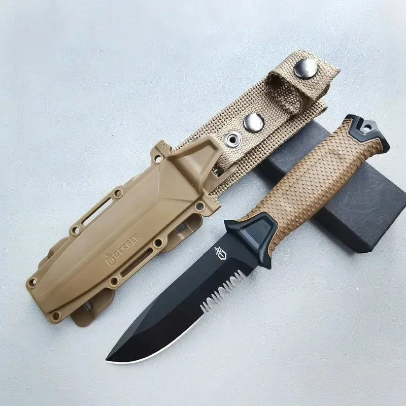 2024 Stainless Steel Outdoor Survival Knife Portable Camping Pocket Knife