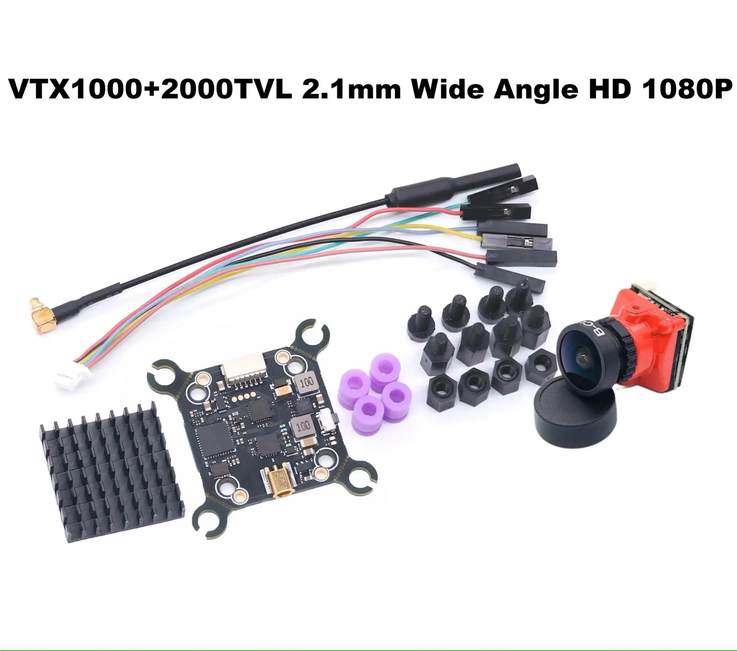 B-CUBE 5.8G VTX 800 1000 1600 2500mW 48CH  Input Voltage Video Transmitter Power 25 1000mW