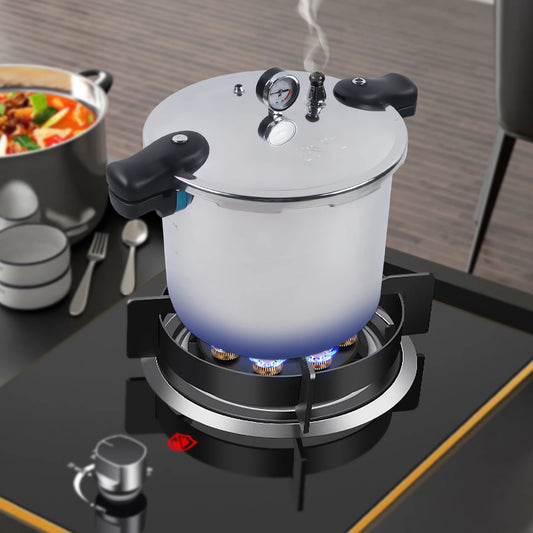 90Kpa 32cm Aluminum Alloy Explosion-Proof Pressure Cooker