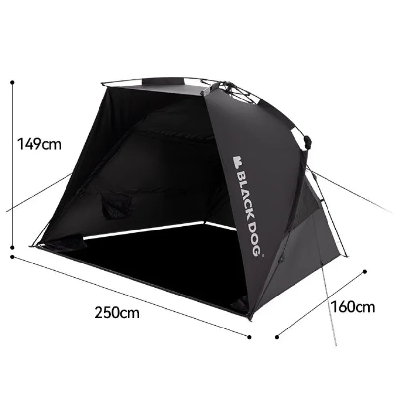 Outdoor Fishing Automatic Tent Ultralight Folding Sunshade Rainproof Double Camping Tent Travel Portable Camping Equipment